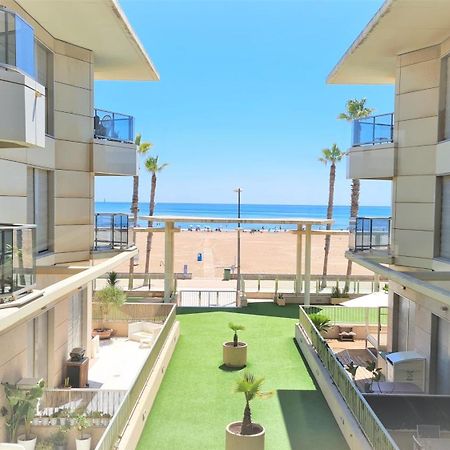 Beach Valencia Luxury A40-28 Apartment With Terrace And Sea Views Buitenkant foto