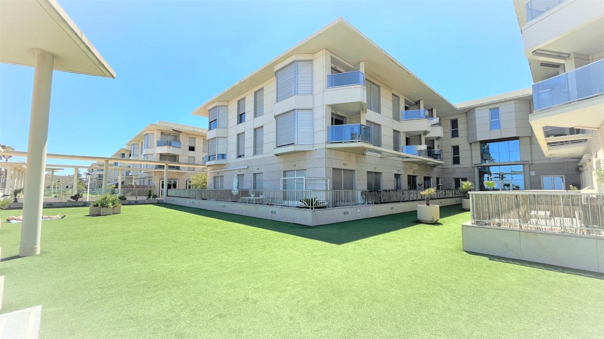 Beach Valencia Luxury A40-28 Apartment With Terrace And Sea Views Buitenkant foto
